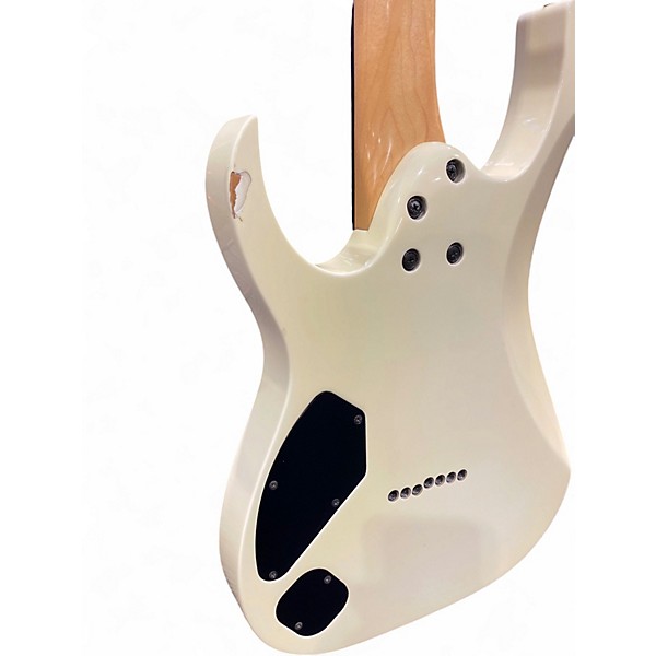 Used Ibanez RG7 Cream Solid Body Electric Guitar