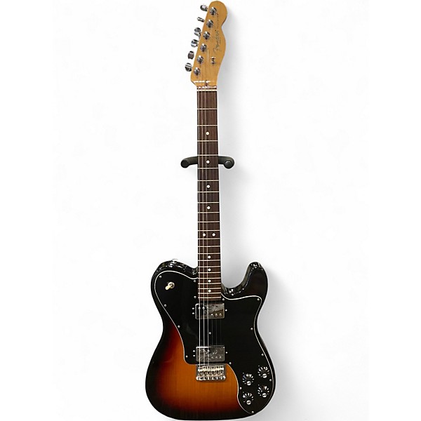 Used Fender American Professional Telecaster Deluxe Shawbucker 3 Tone Sunburst Solid Body Electric Guitar