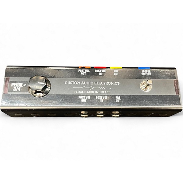 Used Custom Audio Electronics Full wet/dry rig Pedal Board