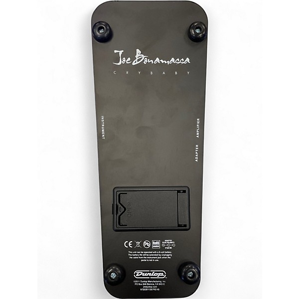 Used Dunlop JB95 Joe Bonamassa Signature Crybaby Effect Pedal
