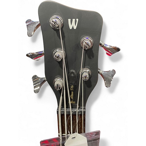 Used Warwick Alien 5 String Acoustic Electric Natural Acoustic Bass Guitar