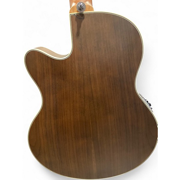 Used Warwick Alien 5 String Acoustic Electric Natural Acoustic Bass Guitar