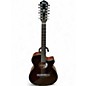 Used Ibanez AEG5012 Dark Violin Sunburst 12 String Acoustic Electric Guitar thumbnail