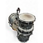 Used Gretsch Drums 4 Piece Catalina Club Series Black and Silver Drum Kit thumbnail
