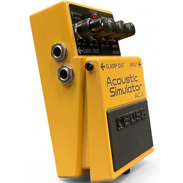 Used BOSS AC3 Acoustic Simulator Effect Pedal