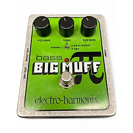 Used Electro-Harmonix XO Bass Big Muff Distortion Bass Effect Pedal