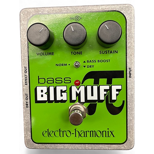 Used Electro-Harmonix XO Bass Big Muff Distortion Bass Effect Pedal