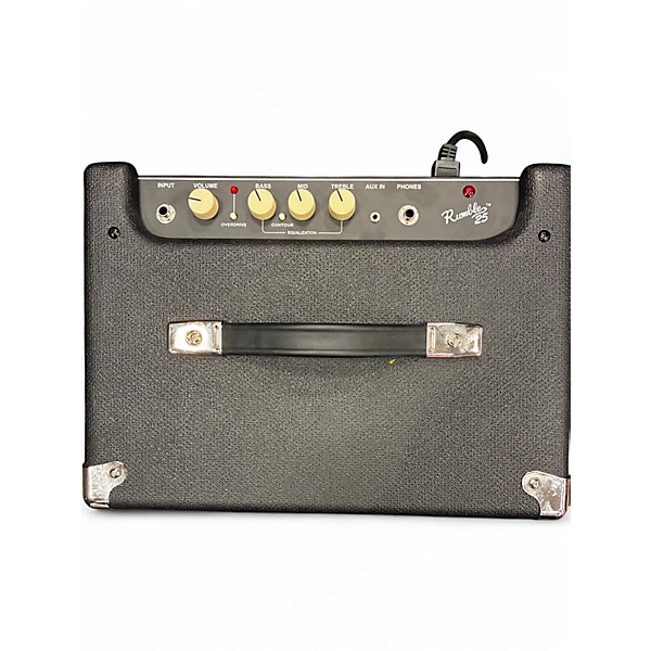 Used Fender Rumble 25 25W 1x10 Bass Combo Amp