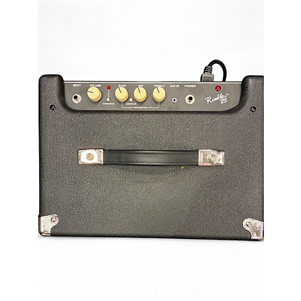 Used Fender Rumble 25 25W 1x10 Bass Combo Amp