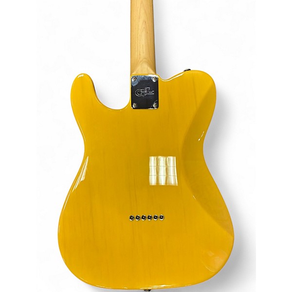 Used G&L Fullerton Deluxe ASAT Classic T-Style Butterscotch Solid Body Electric Guitar