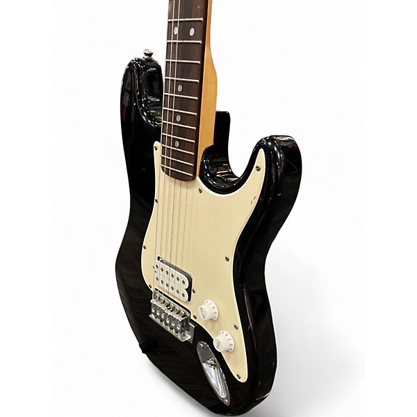 Used Kona Electric Lead Guitar black and white Solid Body Electric Guitar