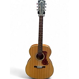 Used Guild OM240E Natural Acoustic Guitar