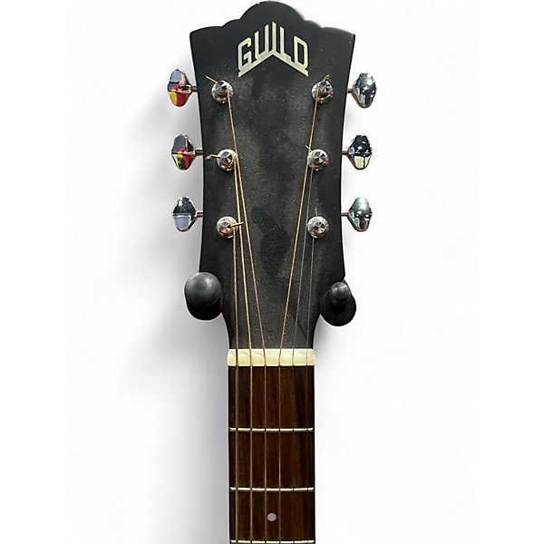 Used Guild OM240E Natural Acoustic Guitar