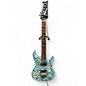 Used Ibanez JS100 Joe Satriani Signature Blue Solid Body Electric Guitar thumbnail