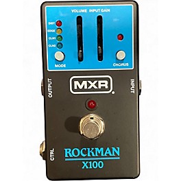 Used MXR ROCKMAN X100 Effect Pedal