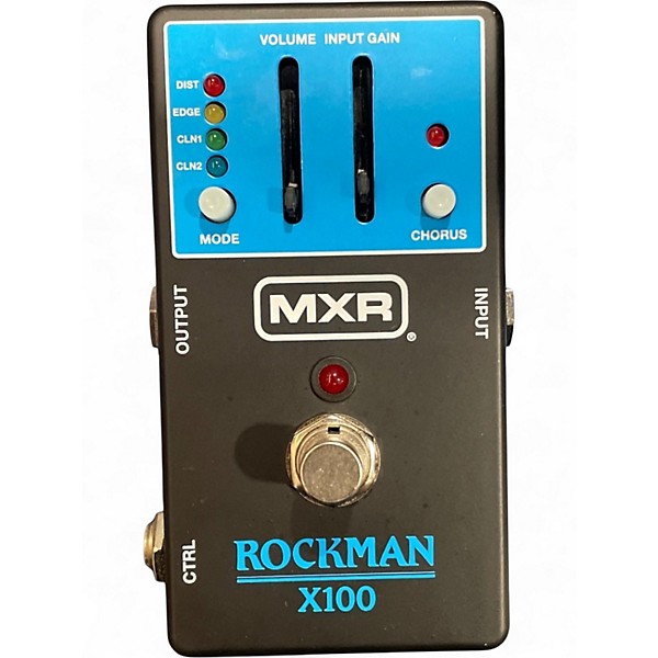 Used MXR ROCKMAN X100 Effect Pedal