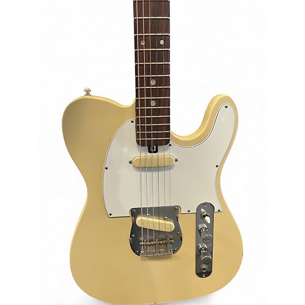 Used Kingston SQUIER Cream Solid Body Electric Guitar