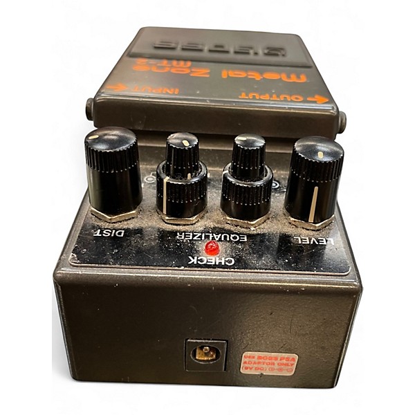 Used BOSS MT2 Metal Zone Distortion Effect Pedal