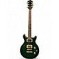 Used 2002 Malden Ocean  Green Flame Top Solid Body Electric Guitar thumbnail