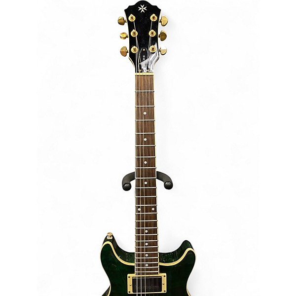 Used 2002 Malden Ocean  Green Flame Top Solid Body Electric Guitar