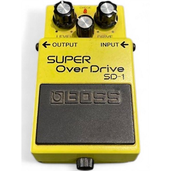 Used BOSS SD1 Super Overdrive Effect Pedal