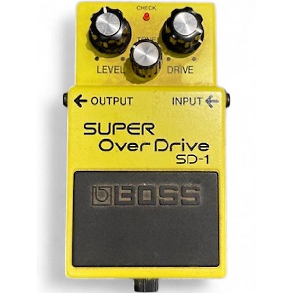 Used BOSS SD1 Super Overdrive Effect Pedal