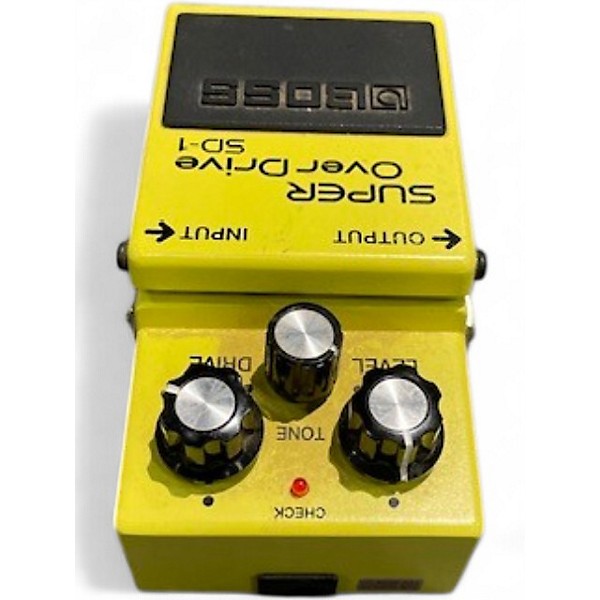 Used BOSS SD1 Super Overdrive Effect Pedal