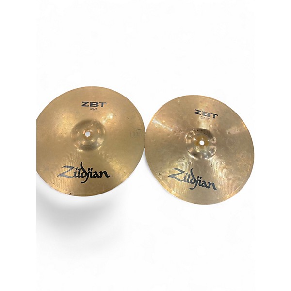 Used Zildjian 13in ZBT Hi Hat Pair Cymbal