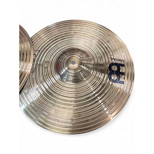 Used MEINL 13in HCS Hi Hat Pair Cymbal