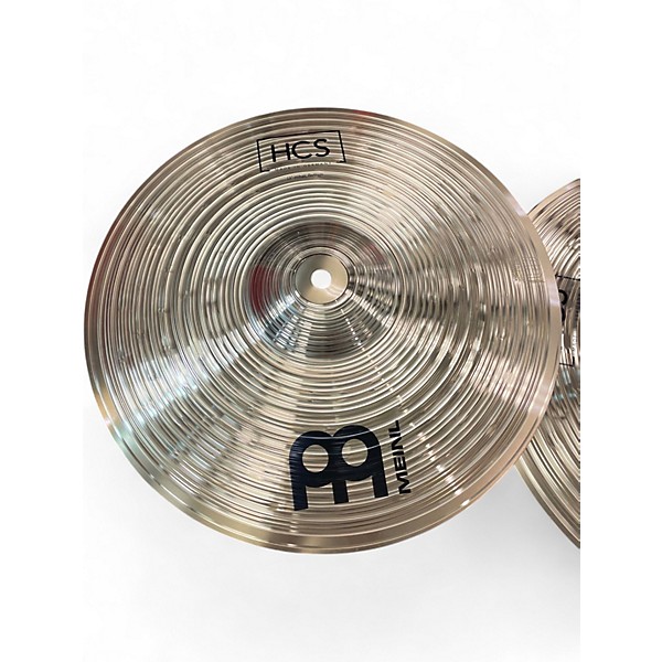 Used MEINL 13in HCS Hi Hat Pair Cymbal