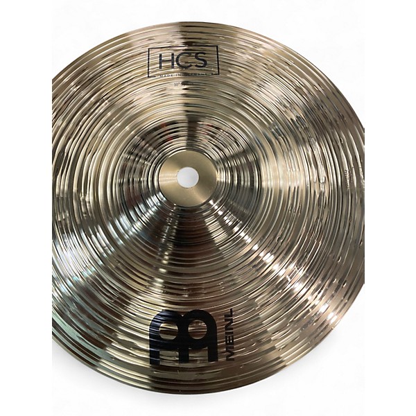Used MEINL 10in HCS Splash Cymbal