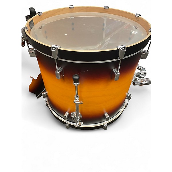 Used Pearl 5 Piece Decade Maple Satin Amburst Drum Kit