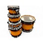 Used Pearl 5 Piece Decade Maple Satin Amburst Drum Kit