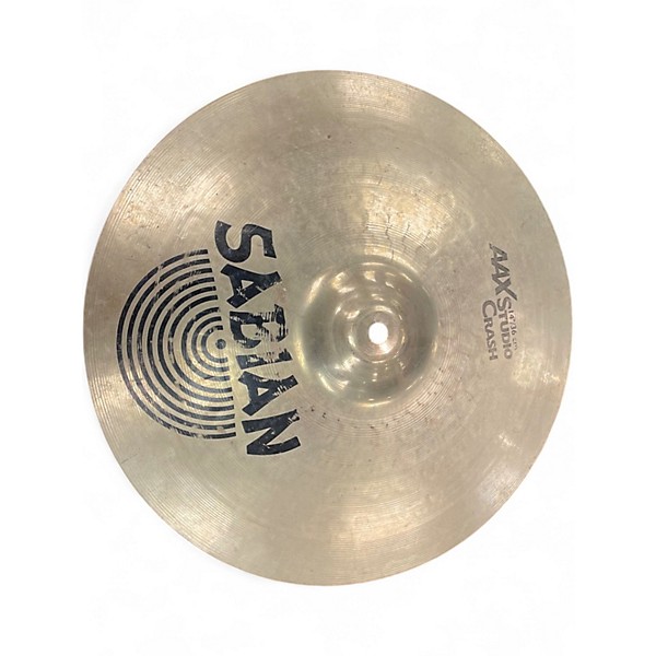 Used SABIAN 14in AAX Studio Crash Cymbal