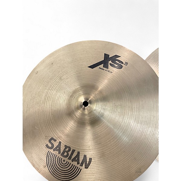 Used SABIAN 14in XS20 Hi Hat Pair Cymbal