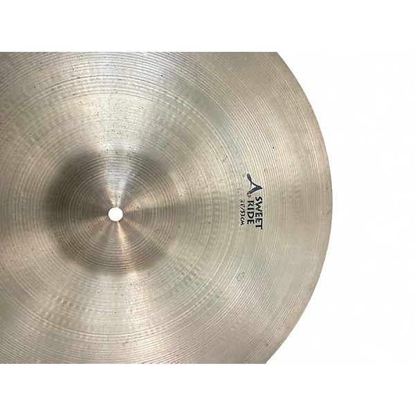 Used Zildjian 21in A Custom Sweet Ride Cymbal