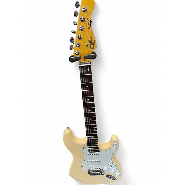 Used G&L S500 Tribute Series CREAM Solid Body Electric Guitar