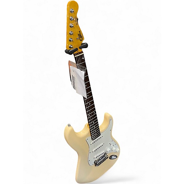 Used G&L S500 Tribute Series CREAM Solid Body Electric Guitar
