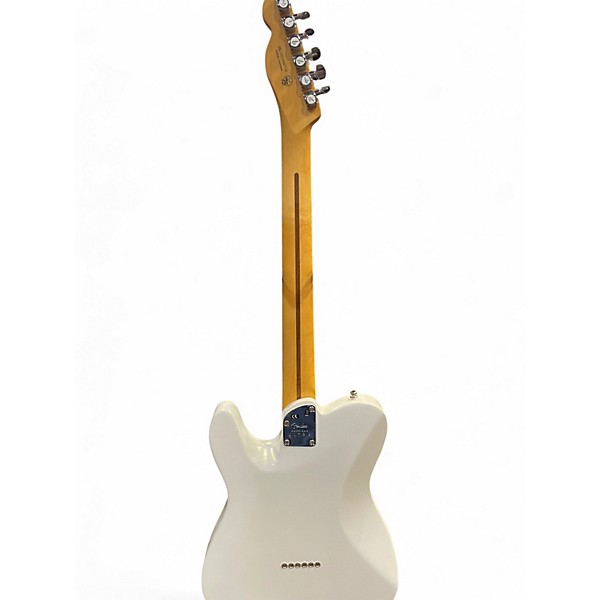 Used Fender American Ultra Telecaster Arctic White Solid Body Electric Guitar