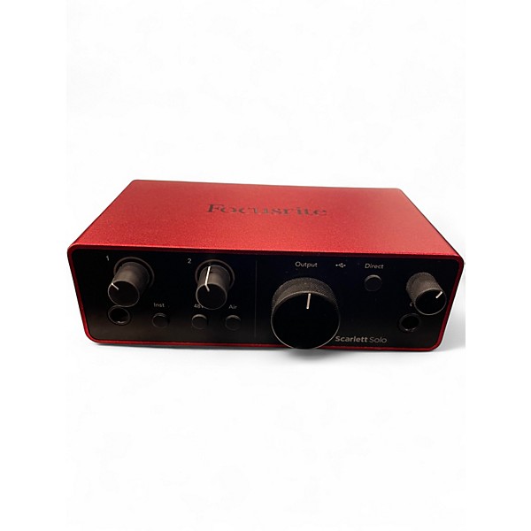 Used Focusrite Scralett 2i2 Gen4 Audio Interface