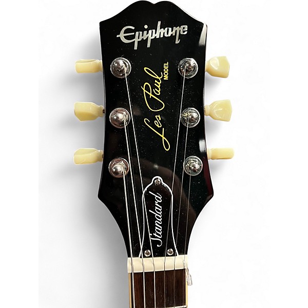 Used Epiphone Les Paul Standard 3 Color Sunburst Solid Body Electric Guitar