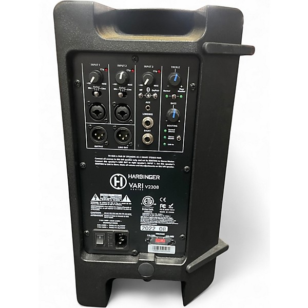 Used Harbinger VARI2308 Powered Speaker