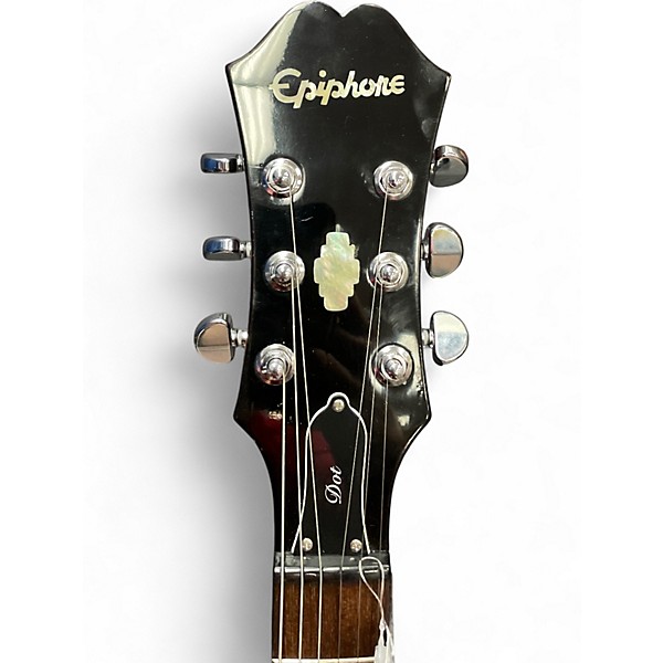 Used Epiphone DOT 335 Heritage Cherry Hollow Body Electric Guitar