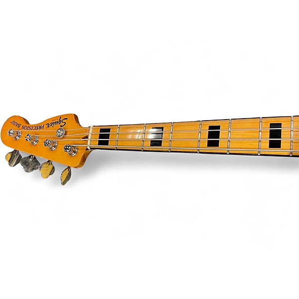 Used Squier Classic Vibe 1970S Precision Bass Surf Green Electric Bass Guitar