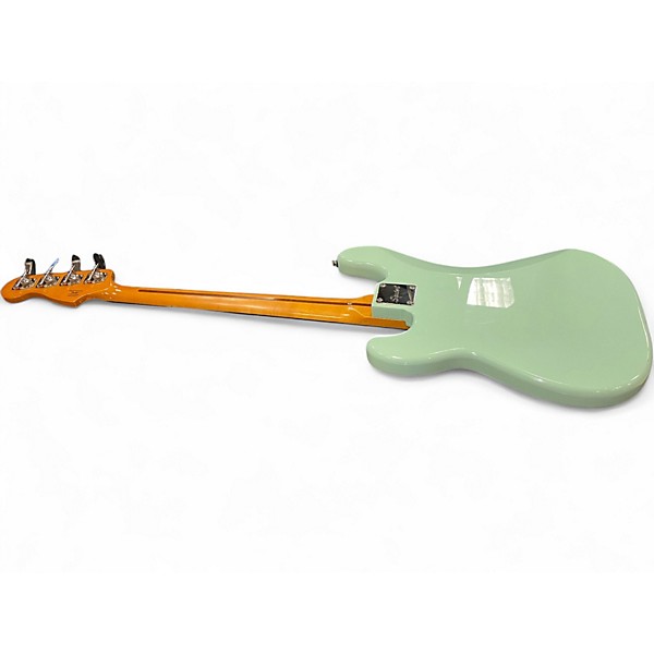 Used Squier Classic Vibe 1970S Precision Bass Surf Green Electric Bass Guitar