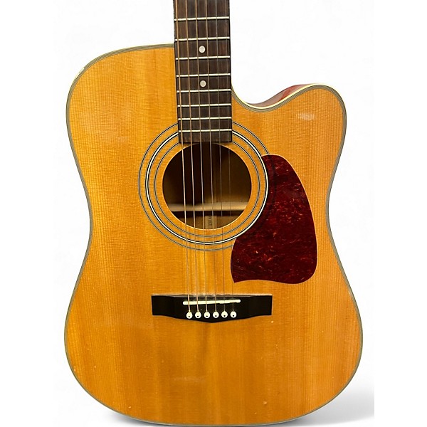 Used Ibanez AW100CE-NT Natural Acoustic Electric Guitar