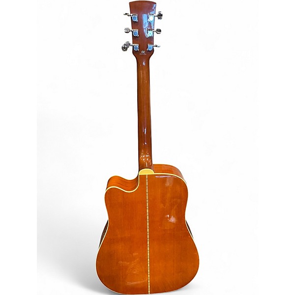 Used Ibanez AW100CE-NT Natural Acoustic Electric Guitar