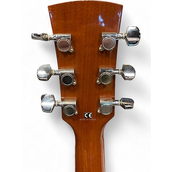 Used Ibanez AW100CE-NT Natural Acoustic Electric Guitar