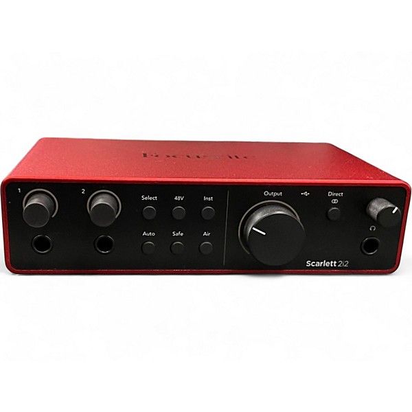 Used Focusrite Scarlett 2i2 4TH GEN Audio Interface