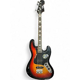 Used Kay Short Scale J Style Sunburst Electric Bass Guitar